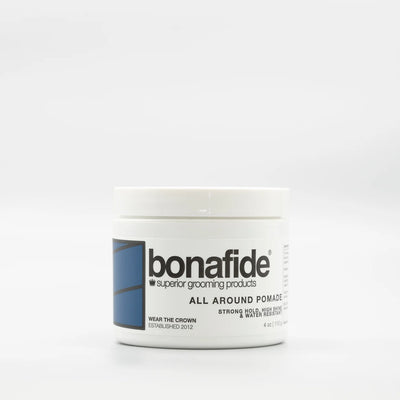 Bona Fide All Round Pomade - witte pot met blauw label vooraanzicht