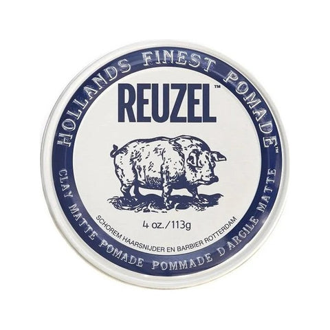 Reuzel Clay Matte Pomade | Tenuta Forte & Finish Matte