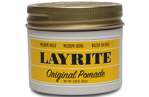 Layrite Original Pomade | Medium Hold & Brillantezza Naturale
