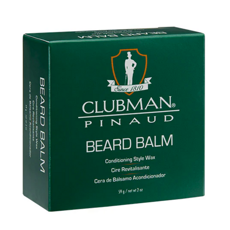 Clubman Pinaud Baardbalsem 59 gram blik, klassieke barbershop baardverzorging