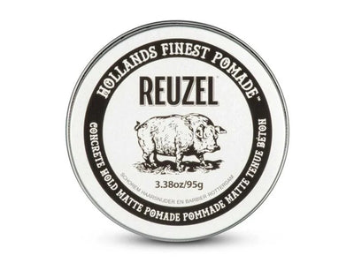 Reuzel Concrete Hold Matte Pomade | Tenuta Forte & Finish Matte