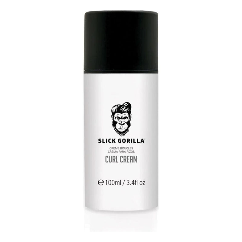 Slick Gorilla Curl Cream - witte tube met gorilla-logo, vooraanzicht 100ml