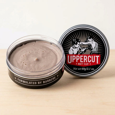 Uppercut Clay - barattolo aperto con contenuto