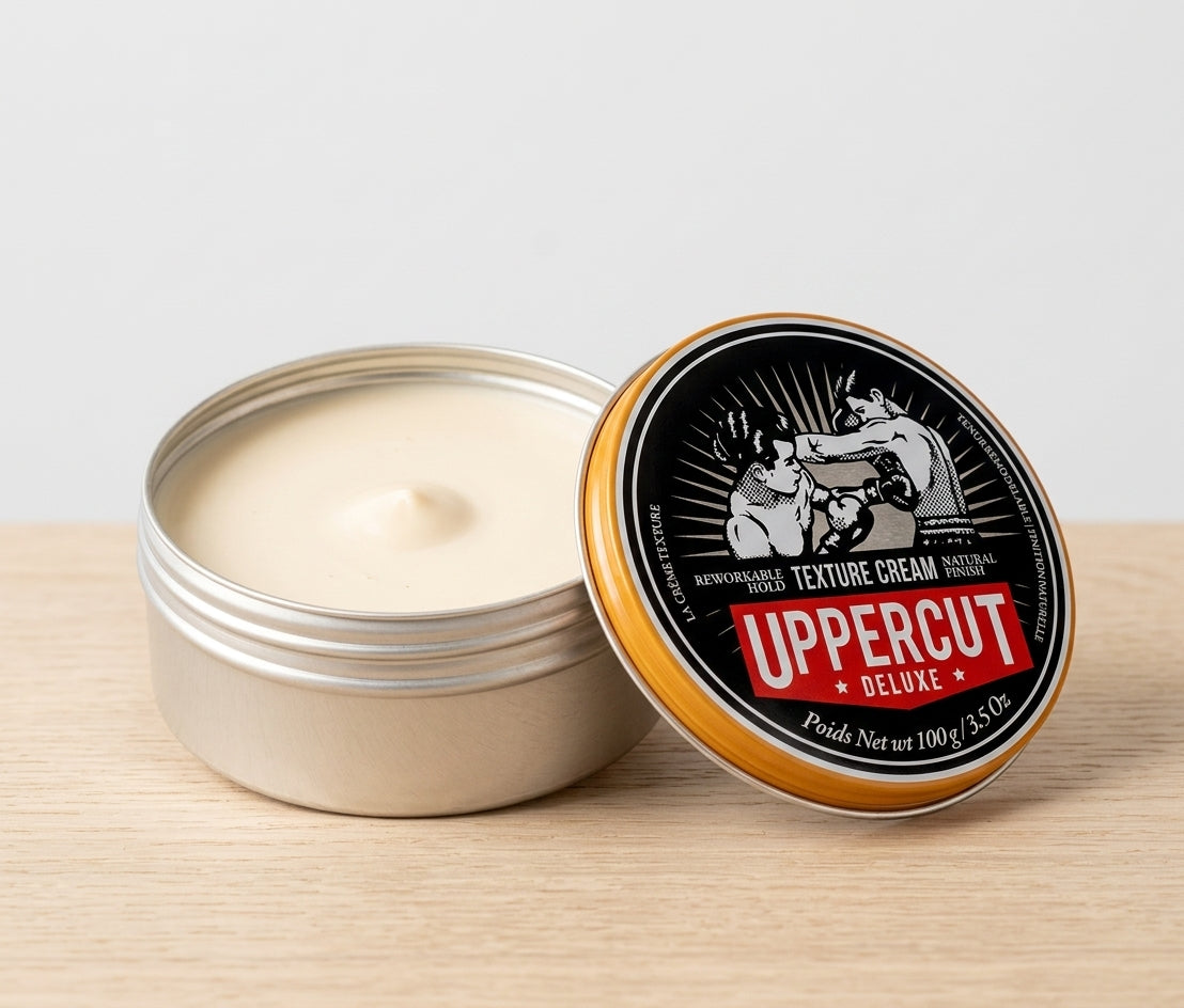 Uppercut Texture Cream - barattolo aperto con contenuto