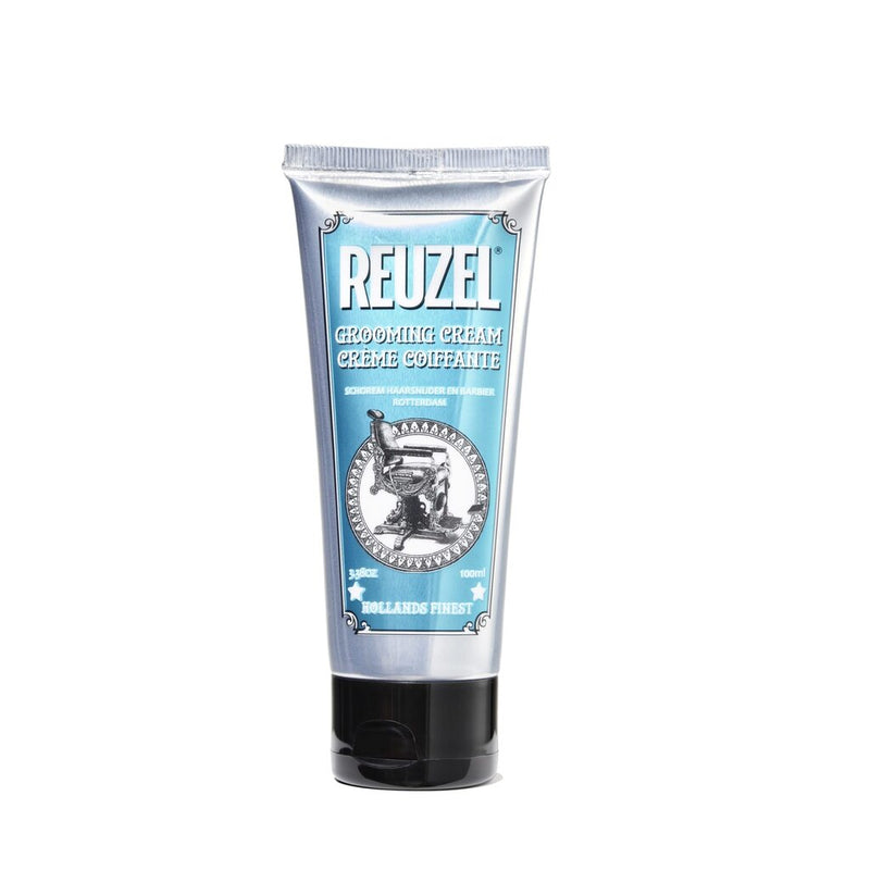 Reuzel Grooming Cream 100ml - vooraanzicht blauwe tube op witte achtergrond
