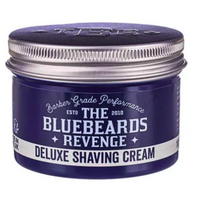 The Bluebeards Revenge Scheercreme - vooraanzicht paarse pot met schroefdeksel