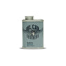 Oil Can Grooming Olio da barba Blue Collar, vista frontale del barattolo su sfondo bianco