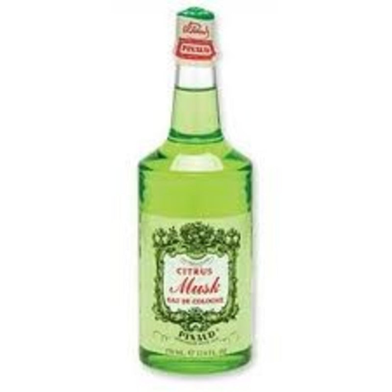 Ed. Pinaud Eau de Cologne - vooraanzicht groene fles Citrus Musk op witte achtergrond