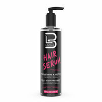 Level3 Haar Serum - zwarte pompfles vooraanzicht met etiket, witte studio
