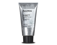 Bullfrog Invisible Shaving Gel - vooraanzicht zilveren tube met etiket