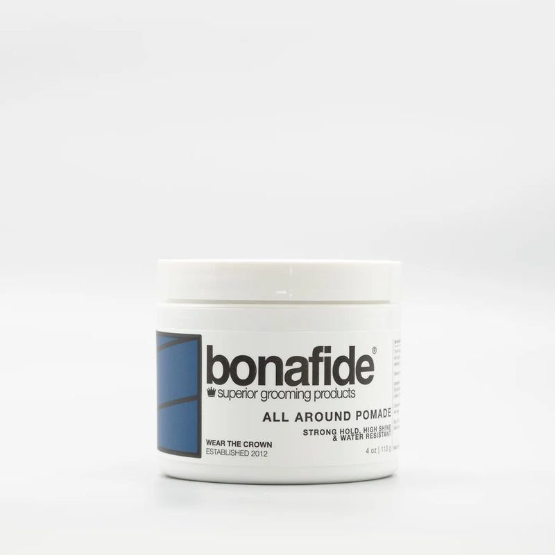 Bona Fide All Round Pomade - witte pot met blauw label vooraanzicht
