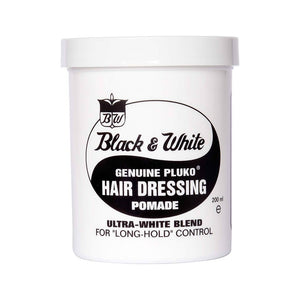Black & White Original Pomata - barattolo bianco con logo yin-yang, vista frontale 200ml
