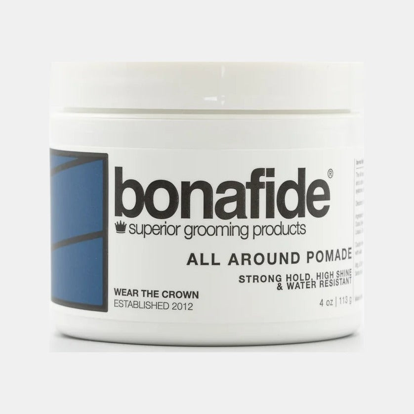 Bona Fide All Round Pomata - barattolo bianco con etichetta blu, vista frontale