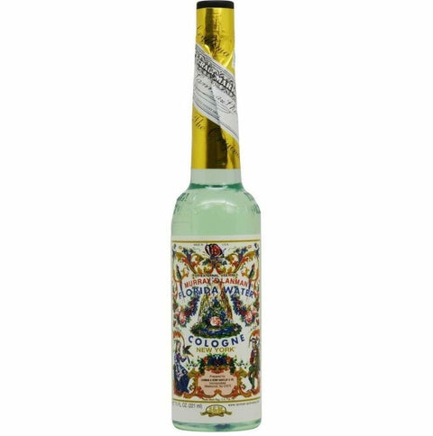 Murray & Lanman Florida Water Cologne - smalle glazen fles met goudfolie, 221ml