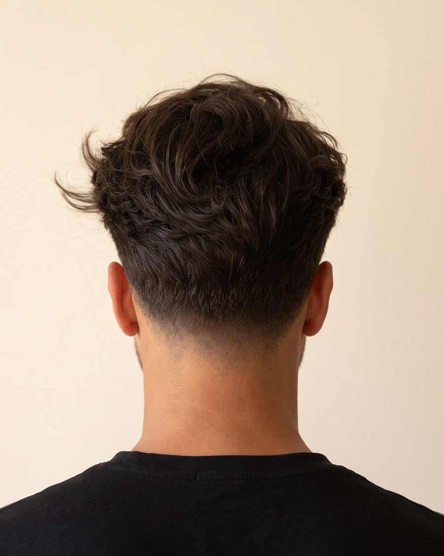 Blowout taper: dietro