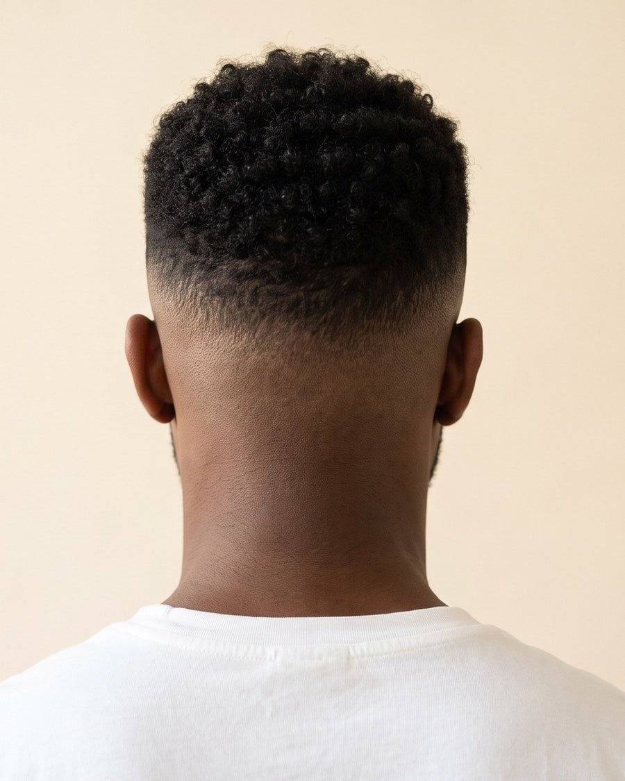 High fade: dietro