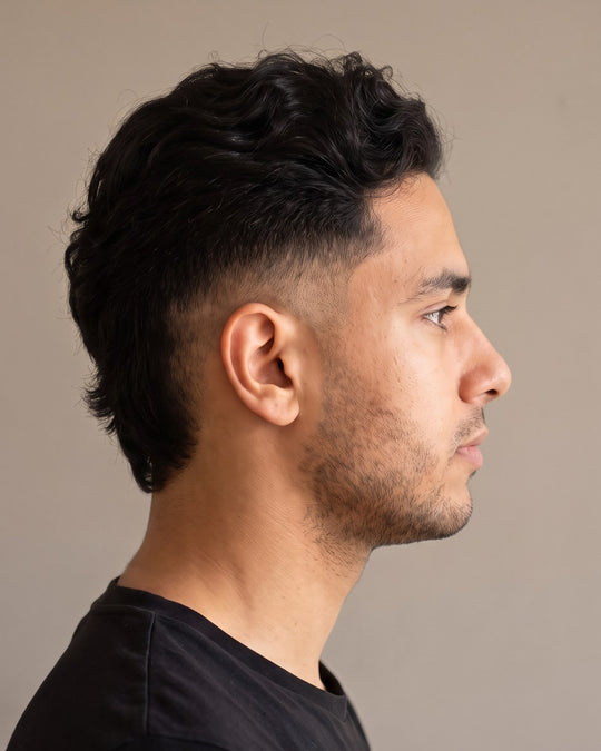 Burst fade, Lato