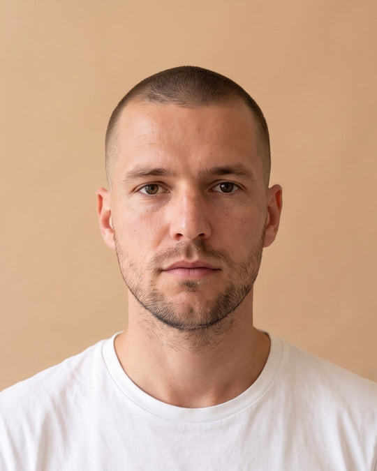 Buzz cut, Davanti