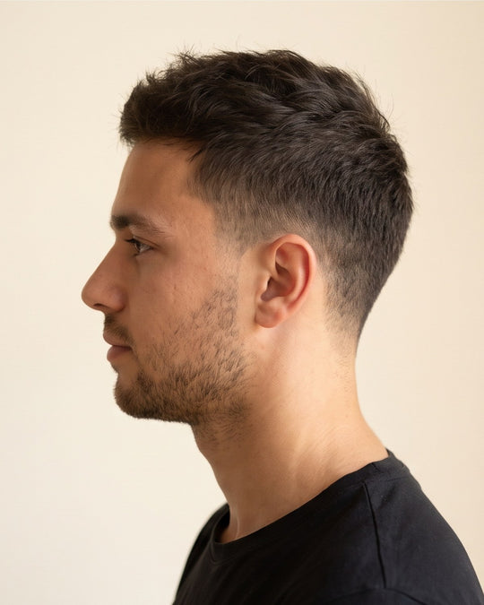 Low taper fade, Lato