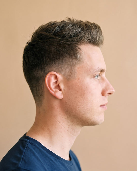 Quiff, Lato