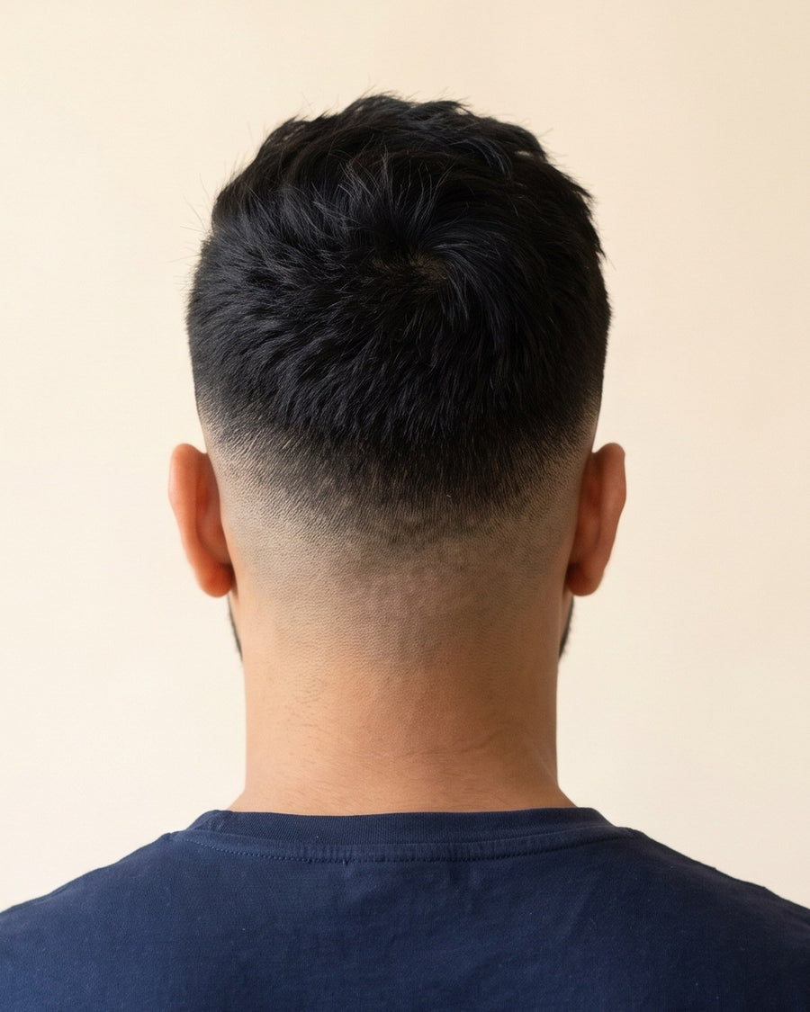 Mid fade: dietro