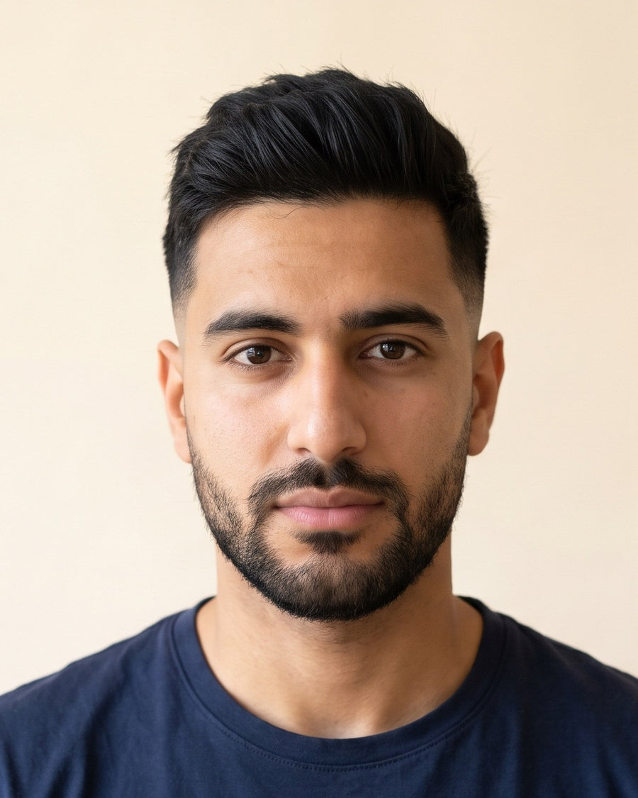 Mid fade: davanti