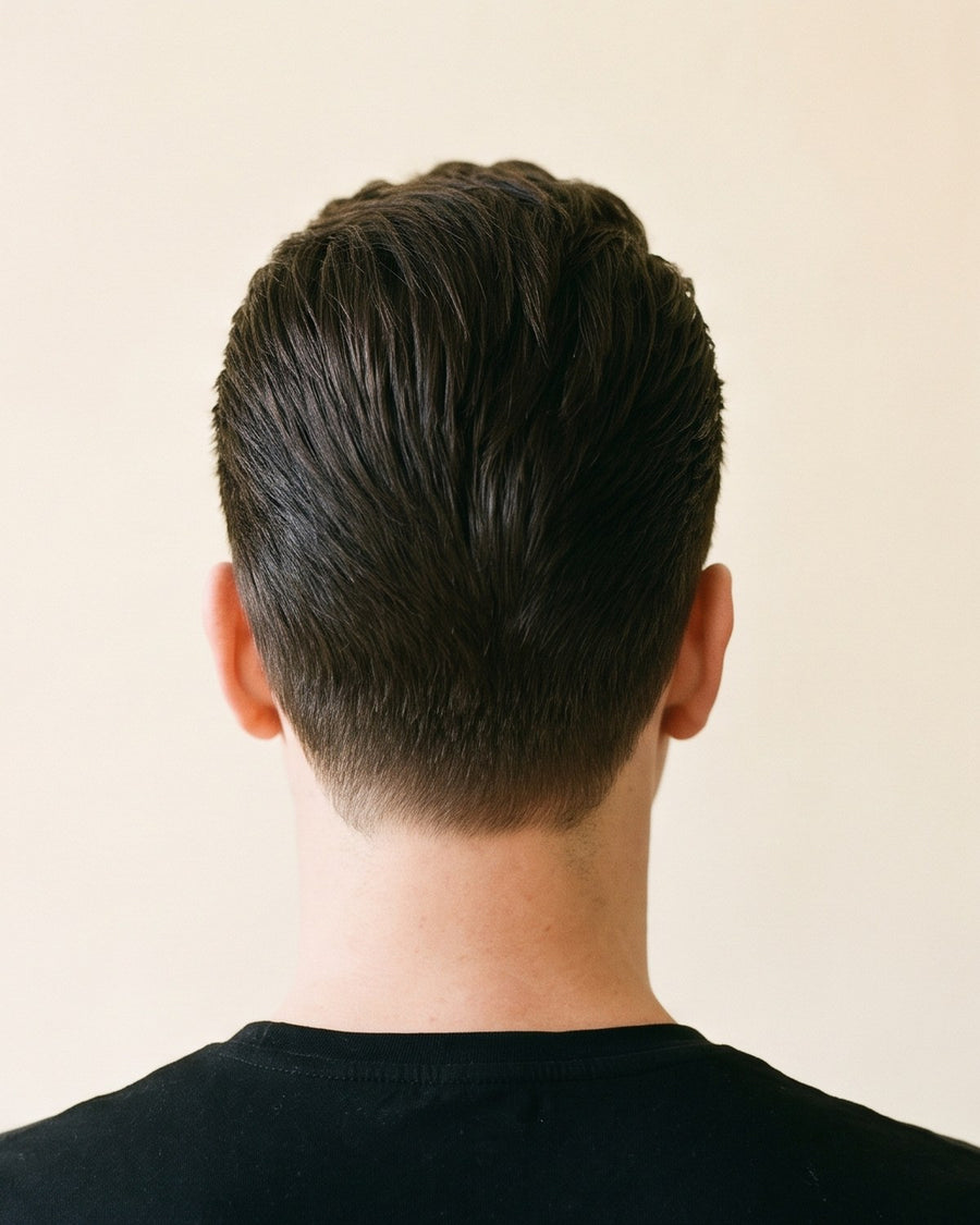 Pompadour: dietro