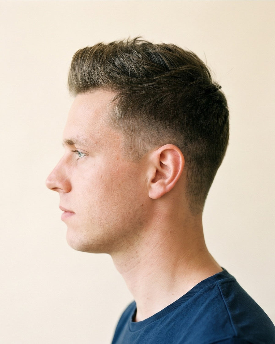 Quiff: lato