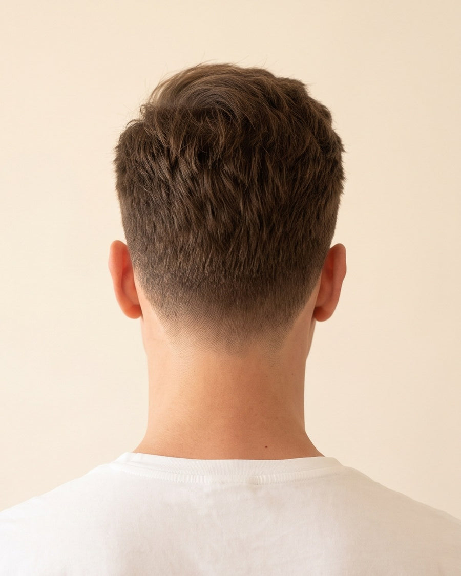 Taper fade: dietro