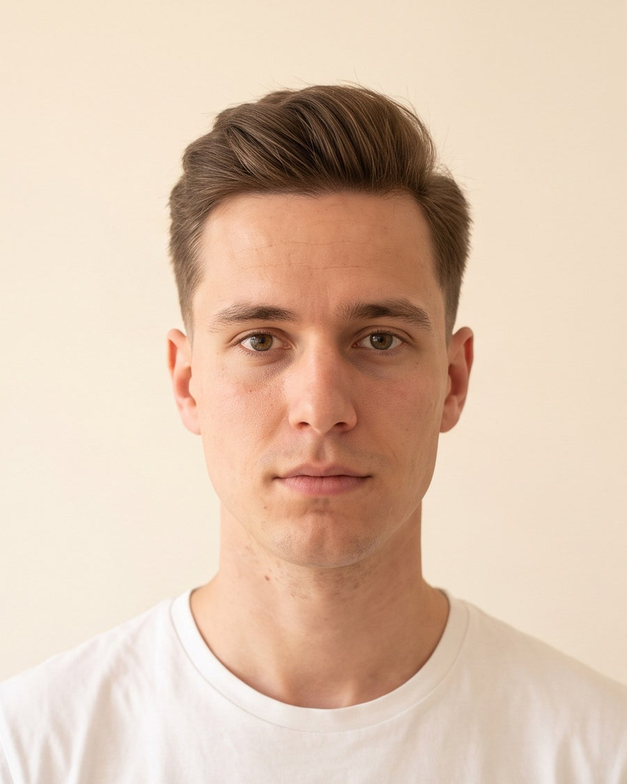 Taper fade: davanti