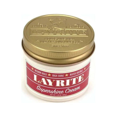 Layrite Supershine Cream | Medium Hold & Alta Lucentezza