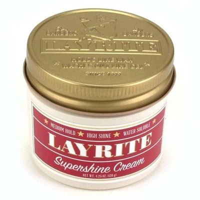 Layrite Supershine Cream | Medium Hold & Alta Lucentezza