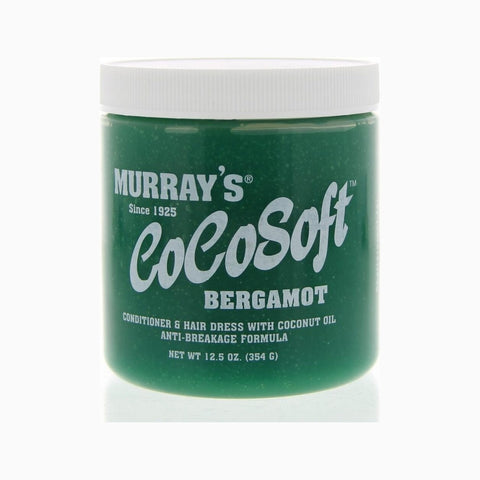 Murrays Cocosoft Bergamot - vooraanzicht groene pot op witte achtergrond