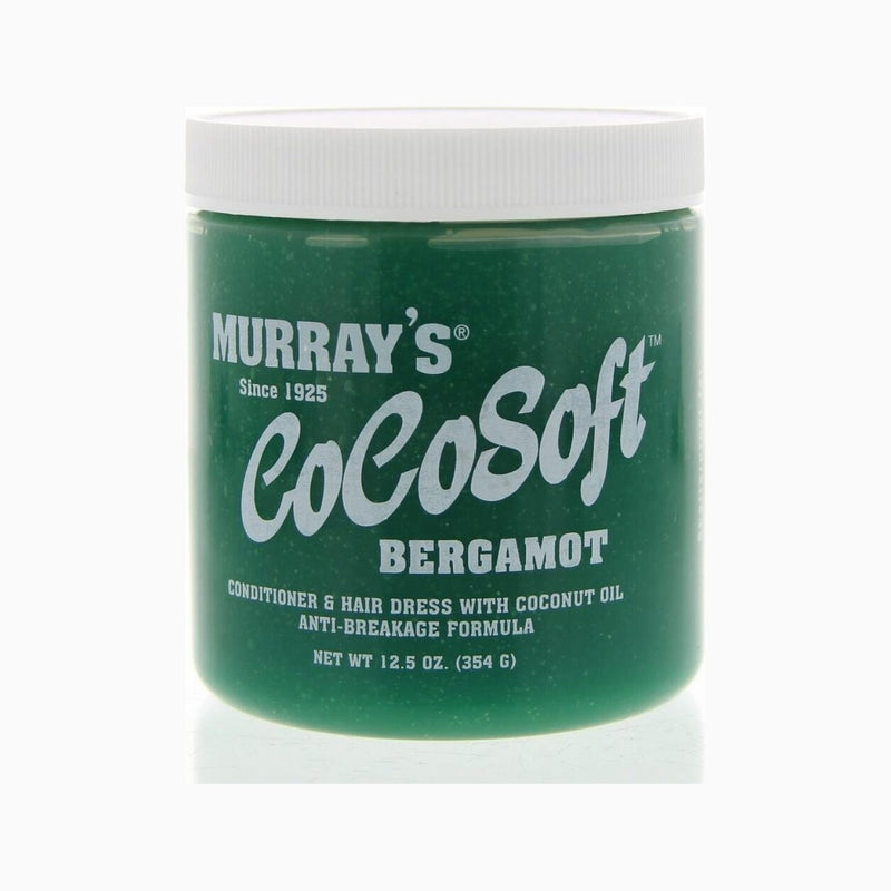 Murrays Cocosoft Bergamot - vooraanzicht groene pot op witte achtergrond