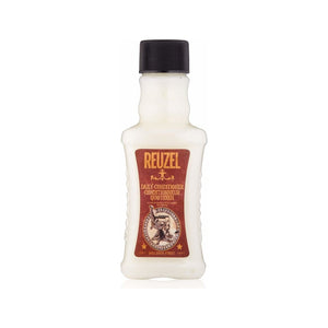 Reuzel Daily Conditioner - vista frontale flacone bianco su bianco