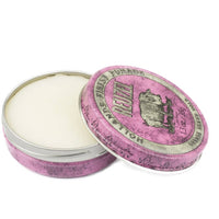 Reuzel Pink Pomade Grease - open roze travelblik 35g met inhoud zichtbaar