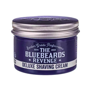 The Bluebeards Revenge Crema da barba - vista frontale di un barattolo viola con coperchio a vite