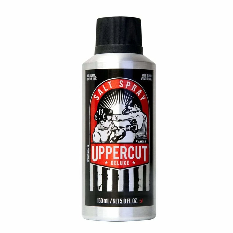 Uppercut Salt Spray - zilveren spuitfles 150ml met boksers-logo